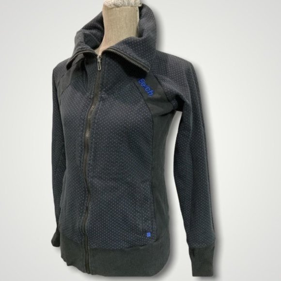 Bench Women's Gray Jacket with Blue Accents - Picture 2 of 13